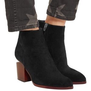 Alexander Wang Black Suede Gabi Boots Size35